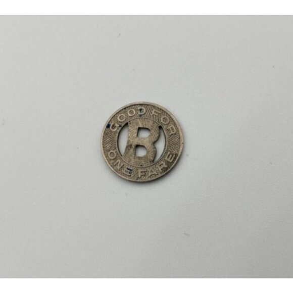 Vintage Bakersfield Kern California Transit Co Railroad token with marks - Picture 2 of 3